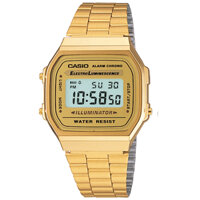 Đồng Hồ Nam Nữ Chính Hãng Casio Anh Khuê Dây Kim Loại A168WG Series