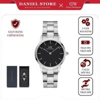 Đồng hồ Nam Nữ Daniel Wellington Iconic Link Silver Black - Daniel Store