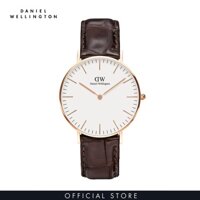 Đồng hồ Nam, Nữ Daniel Wellington dây da - Classic York 36mm DW00100038