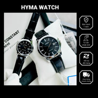 Đồng hồ nam nữ giá rẻ Casio V004L Dây da Bảo hành 1 năm Hyma Watch