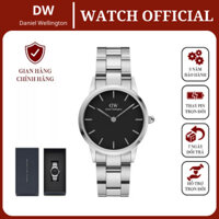 .Đồng hồ Nam Nữ Iconic Link Silver Black - Daniel Store.