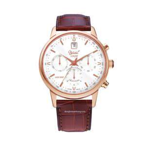 Đồng hồ nam Ogival OG1929-25AGR-GL