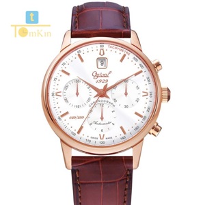Đồng hồ nam Ogival OG1929-25AGR-GL