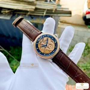 Đồng hồ nam Ogival Skeleton OG358-18.65AGSR-GL