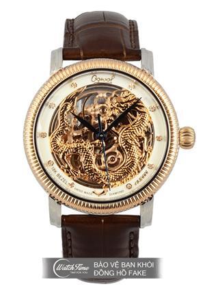Đồng hồ nam Ogival Skeleton OG358-18.65AGSR-GL