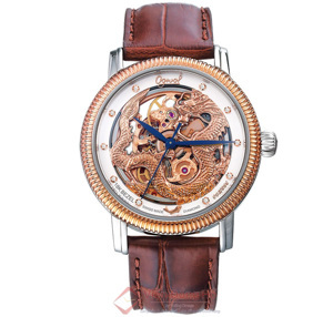 Đồng hồ nam Ogival Skeleton OG358-18.65AGSR-GL