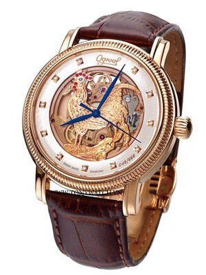 Đồng hồ nam Ogival Skeleton OG358.37AGR-GL