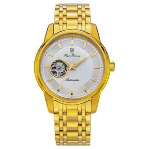 Đồng hồ nam Olym Pianus OP990-162AMK - Màu trắng, vàng