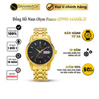 Đồng hồ Nam Olym Pianus OP990-16AMK-D Danawatch chính hãng, máy Automatic Japan, Kính Sapphire, dây kim loại, chống nước