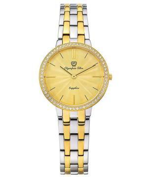 Đồng hồ nam Olympia OP5657DMSK - Màu trắng, vàng