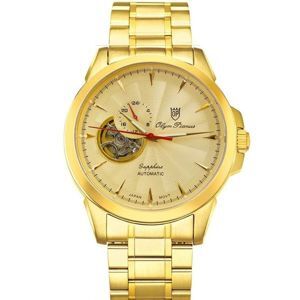 Đồng hồ nam Olympia OP990-083AMK - Màu trắng, vàng