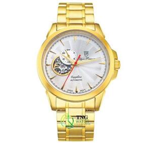 Đồng hồ nam Olympia OP990-083AMK - Màu trắng, vàng