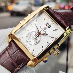 Đồng hồ nam Olympia Star OPA58031MK - Màu trắng, vàng
