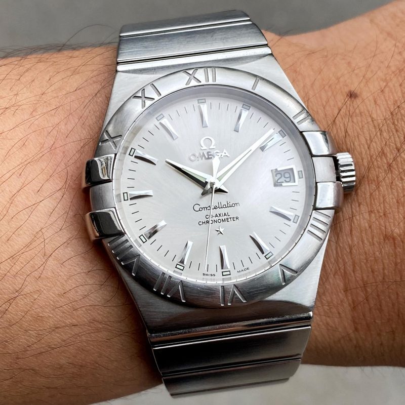 Đồng hồ nam Omega Constellation Co-Axial 123.10.35.20.02.001