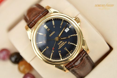 Đồng hồ nam Omega DeVille Co-Axial GMT 4633.80.33