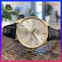 Đồng hồ Nam Omega OMG02 Dây da cao cấp, Full hộp, Mặt Sapphire chống xước, chống nước thẻ bảo hành 12 tháng