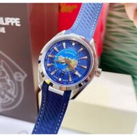 Đồng Hồ Nam omega Sapphire OMA76 Case 40mm Dây cao su Máy Cơ Automatic Nhật
