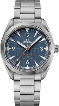 Đồng hồ Nam Omega Seamaster Railmaster Blue Dial 220.10.40.20.03.001