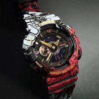 Đồng Hồ Nam One Piece Full Phụ Kiện - Đồng Hồ Thể Thao Chống Xước Chống Va Đập Chạy Full Kim , Auto Light