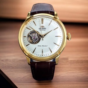 Đồng hồ nam Orient Bambino Open Heart RA-AG0003S00C