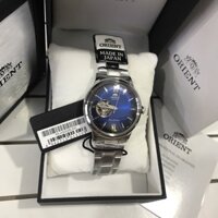 Đồng Hồ Nam Orient Dây Kim Loại Bambino Open Heart RA-AG0028L Máy Automatic 40mm Chính Hãng