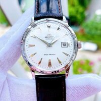 Đồng Hồ Nam Orient Kính Lồi Saphie Nguyên Khối Dây Da Cao Cấp Chống Nước Tốt 2024