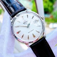 Đồng Hồ Nam Orient Kính Lồi Saphie Nguyên Khối Dây Da Cao Cấp Chống Nước Tốt 2024