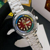 Đồng Hồ Nam Orient, Size Mặt 40mm, Máy Pin, Kim Trôi, Chống Nước tốt, Lịch Ngày/Thứ, Dây Nguyên Khối