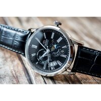 Đồng hồ nam ORIENT SUN&MOON Gen 3 Black SAK00004B0 - Máy Automatic - Kính Sapphire - Dây da chính hãng