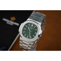 Đồng hồ nam Patek 5711 mặt xanh green máy cơ Thụy Sỹ cao cấp