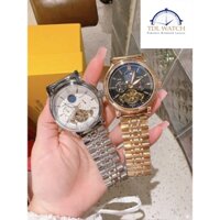 Đồng hồ nam Patek cơ automatic thép không gỉ, size 46mm hàng cao cấp