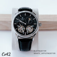 Đồng Hô Nam Patek Máy Cơ Automatic, Size mặt 42mm, Dây Da Cao Cấp  [ Hàng có sẳn ]