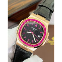Đồng Hồ Nam Patek Philippe Nautilus 5723/1R Ruby Size 40mm Niềng đá đỏ ruby tổng hợp 🚀🚀🚀