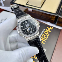 Đồng Hồ Nam patek. philippe Nautilus PA535 Case 40mm TRẮNG Viền Đá dài Máy Cơ Automatic Nhật