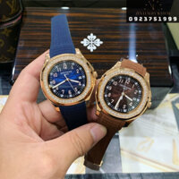 Đồng hồ nam Patek Philippe Aquanaut Rose Gold dây cao su 40mm bảo hành 2 năm