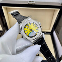 Đồng Hồ Nam patek. philippe PA51A VÀNG Case 40mm Viền trơn Máy Cơ Automatic Nhật