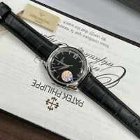Đồng Hồ nam Patek Phillipe Calatrava 5227G 39mm máy Cal 324s thuỵ sĩ, đáy mở - dây da cá sấu