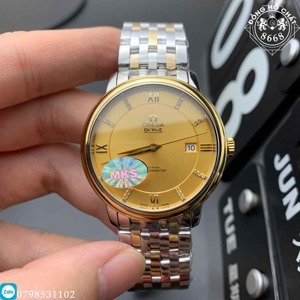 Đồng hồ nam phong cách Omega Deville Full Gold