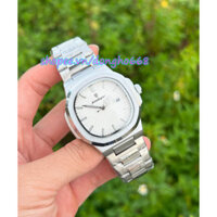 Đồng Hồ Nam Poedagar chính hãng Dây đeo đúc bằng thép không gỉ có lịch, kim dạ quang, Đồng Hồ Pagini chống nước