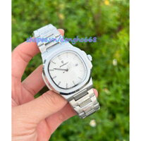 Đồng Hồ Nam Poedagar chính hãng Dây đeo đúc bằng thép không gỉ có lịch, kim dạ quang, Đồng Hồ Pagini chống nước