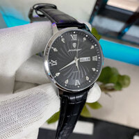 Đồng Hồ Nam Poedagar Đính Đá Sang Trọng, Chạy Lịch Ngày, Thứ, Bản Mới Có Dạ Quang.