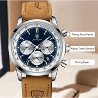 Đồng Hồ Nam Poedagar P921 Tachymeter(Chạy full kim,bấm giờ thể thao….)