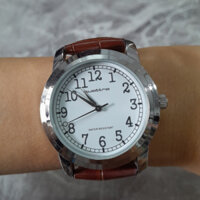 Đồng hồ nam quattro dây da second hand si nhật- đã qua sử dụng