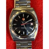 Đồng hồ nam Rado mỏ neo automatic, máy vàng, 1 lịch, dây kim loại của Thụy