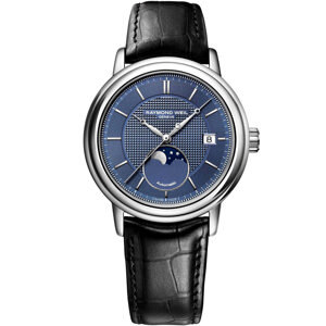 Đồng hồ nam Raymond Weil Maestro Moonphase 2879-STC-50001