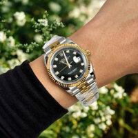 Đồng Hồ Nam Rolex date just 126233   Size : 36mm Máy thuỵ sỹ  Độ dày : chuẩn aut   Kính shaphie nguyên khối  Mạ vàng 18k