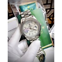 Đồng Hồ Nam Rolex Day -Date  Máy Cơ (Automatic) Kính Sapphiare Nguyên Khối Mặt Siz 41mm Full Box