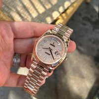đồng hồ nam Rolex Daydate 40mm máy Calibre 2836 thụy sĩ, mặt full đá cz