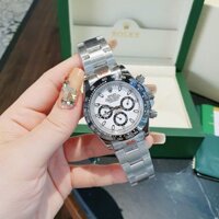 Đồng hồ nam rolex daytona mặt tròn dây thép cao cấp sang trọng full box hãng, chống nước bảo hành 24 tháng