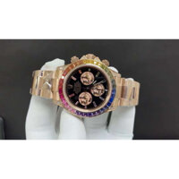 Đồng Hồ Nam Rolex Daytona Rainbow Cầu Vồng 7 Màu